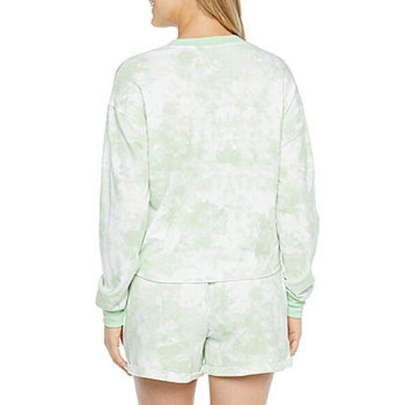 UAmbrielle Womens Crew Neck Fleece Pajama Top - Picture 2 of 2